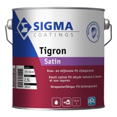 Sigma Tigron Satin Wit